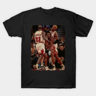 Chicago Bulls vs Los Angeles Lakers, 1997 Vintage T-Shirt